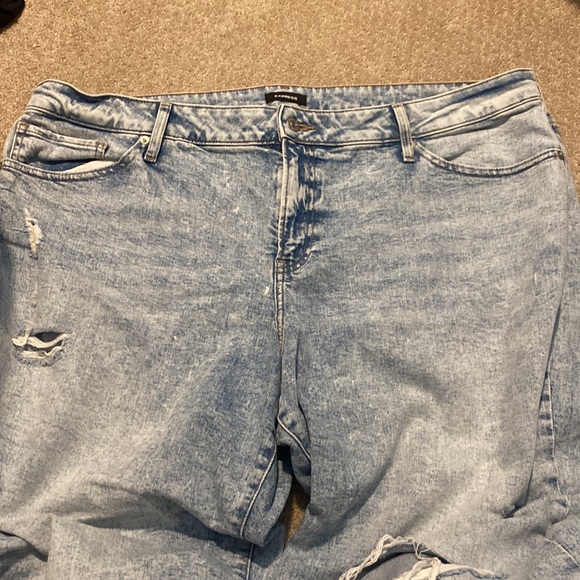 NWOT express 90s ankle boot jeans sz 16 - Picture 3 of 6